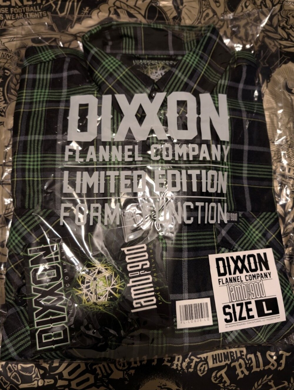 Dixxon Lamb Of God Flannel Men's Size L